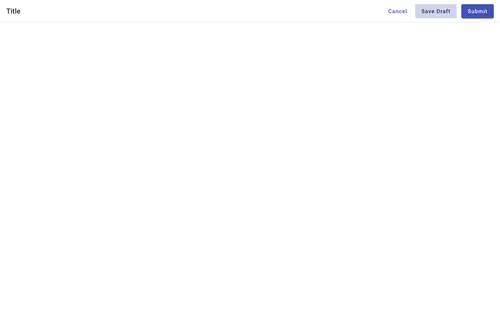 Preview of Toolbar with Button Actions
